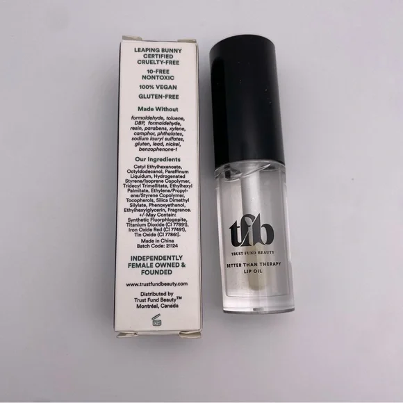 TRUST FUND BEAUTY | Better Than Therapy | Lip Oil (Brand New!) ✨ - Picture 8 of 10